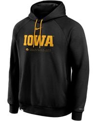 Nike - Iowa Courtside Basketball Practice Dri-Fit Pullover Hoodie - Lyst