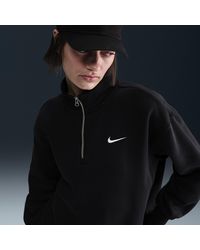Nike - Sportswear Phoenix Fleece Oversized 1/4-Zip Long Sweatshirt - Lyst