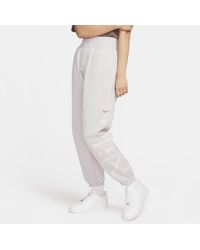 Nike - Sportswear Phoenix Fleece Oversized Logo Tracksuit Bottoms Polyester - Lyst