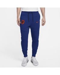 Nike - Pantaloni jogger da calcio olanda tech fleece - Lyst