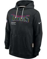Nike - Tennessee Titans Crucial Catch Sideline Dri-Fit Nfl Pullover Hoodie - Lyst
