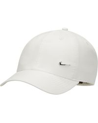 Nike Unisex Sportswear Heritage 86 Cap In Gray, - White