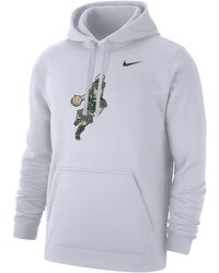 Nike - Michigan State Club Fleece College Pullover Hoodie - Lyst
