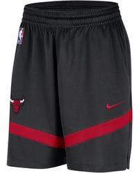 Nike - Chicago Bulls Icon Practice Dri-fit Nba 20.5cm (approx.) Shorts Polyester - Lyst
