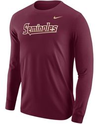 Nike - Florida State College Long-sleeve T-shirt - Lyst