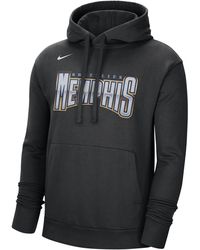 Nike Memphis Grizzlies Therma Flex Showtime Nba Hoodie in Blue for Men