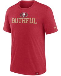 Nike - San Francisco 49ers Blitz Nfl T-shirt - Lyst
