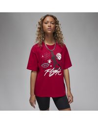 Nike - Jordan T-shirt Met Recht Design - Lyst