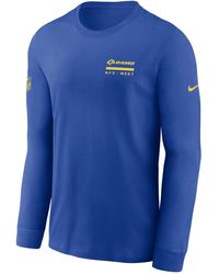 Nike - Los Angeles Rams Sideline Team Issue Dri-Fit Nfl Long-Sleeve T-Shirt - Lyst