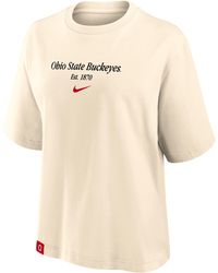 Nike - Ohio State Established Tag Boxy College T-Shirt - Lyst