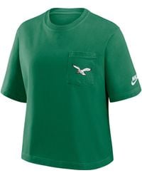 Nike - Philadelphia Eagles Rewind Pocket Boxy Nfl T-Shirt - Lyst