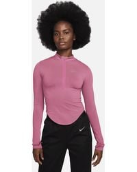 Nike - Running Division Dri-fit Adv 1/2-zip Mid Layer Polyester - Lyst
