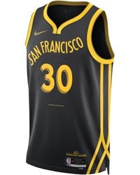 Nike - Stephen Curry Golden State Warriors City Edition 2023/24 Dri-fit Swingman Nba-jersey - Lyst