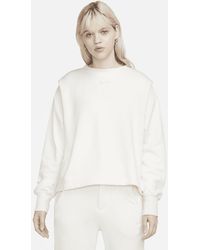 Nike - Sportswear Modern Fleece Oversized French Terry Crew-neck Sweatshirt - Lyst