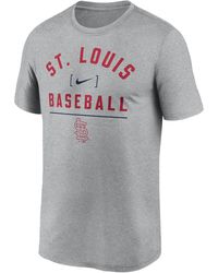 Nike - St. Louis Cardinals Arch Baseball Stack Dri-fit Mlb T-shirt - Lyst