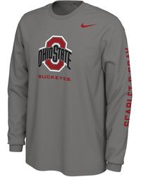 Nike - Ohio State College Long-sleeve T-shirt - Lyst