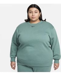 Nike - Sportswear Phoenix Fleece Oversized Sweatshirt Van Fleece Met Ronde Hals - Lyst