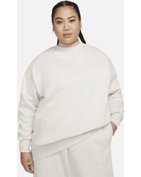Nike - Sportswear Phoenix Fleece Oversized Crew-neck Sweatshirt (plus Size) - Lyst