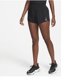 Nike - Shorts da running a vita media con slip foderati 8 cm dri-fit adv aeroswift - Lyst