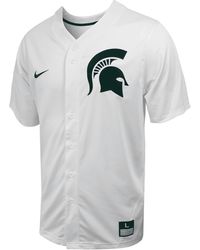 Tennessee Men's Nike College Full-Button Baseball Jersey.