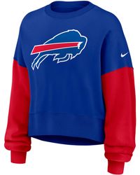 Nike - Buffalo Bills Nfl Pullover Crew - Lyst