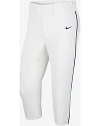 Nike Synthetic Vapor Pro Men's Baseball Pants in White for Men - Lyst