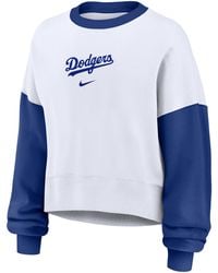 Nike - Los Angeles Dodgers Primary Mlb Pullover Crew - Lyst