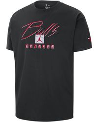Nike - T-shirt chicago bulls courtside statement edition jordan max90 nba - Lyst