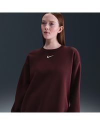 Nike - Sportswear Phoenix Fleece Oversized Crew-Neck Sweatshirt - Lyst