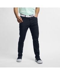 Nike Cotton Flex Jogger Men's Golf Pants in Black/White (Black) for Men -  Lyst