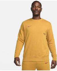 Nike - Paris Saint-germain Club Football Crew-neck French Terry Sweatshirt Polyester - Lyst