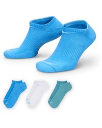 Nike - Everyday Plus Cushion Training No-show Socks (3 Pairs) - Lyst