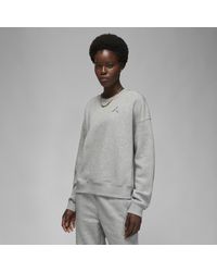 Nike - Jordan Brooklyn Sweatshirt Van Fleece Met Ronde Hals - Lyst