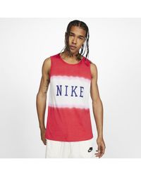 nike men's dry americana tank top