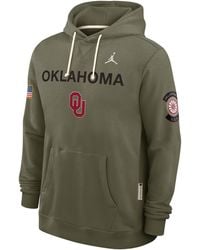 Nike - Oklahoma 2025 Military Appreciation Brand Dri-Fit College Pullover Hoodie - Lyst