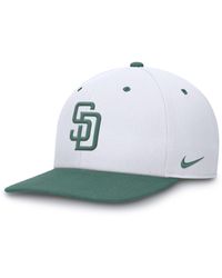 Nike - San Diego Padres Bicoastal 2-tone Pro Dri-fit Mlb Adjustable Hat - Lyst