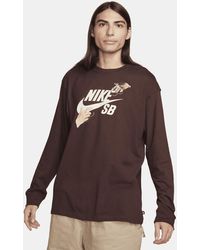 Nike - Sb Long-sleeve Skate T-shirt - Lyst