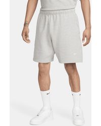 Nike - Solo Swoosh Fleece Shorts Fleece - Lyst
