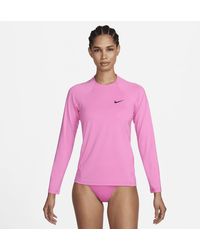 Nike - Essential Long-sleeve Hydroguard Swim Shirt - Lyst