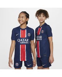 Nike - Maglia da calcio replica dri-fit paris saint-germain 2024/25 stadium per ragazzo/a - Lyst