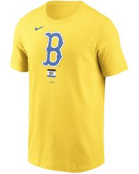 Nike - Boston Red Sox City Connect Logo Mlb T-shirt - Lyst