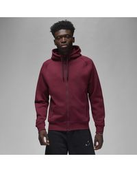 Nike Air Full Zip Hoodie In Red 928629-687 for Men | Lyst UK