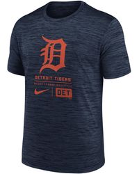Nike - Detroit Tigers Large Logo Velocity Mlb T-shirt - Lyst