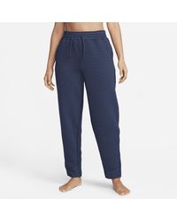 Nike - Yoga Therma-fit Oversized High-waisted Trousers 50% Recycled Polyester - Lyst