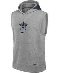 Nike - Houston Astros Authentic Collection Early Work Men's Dri-fit Mlb Sleeveless Pullover Hoodie - Lyst