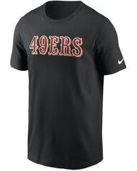Nike - San Francisco 49ers 49ers Fan Gear Primary Logo T-shirt - Lyst