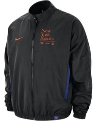 Nike - New York Knicks Dna Courtside Nba Woven Graphic Jacket - Lyst