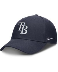 Nike - Tampa Bay Rays Evergreen Club Dri-fit Mlb Adjustable Hat - Lyst
