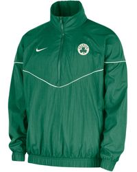 Nike - Boston Celtics Courtside Windrunner Nba Anorak Jacket - Lyst