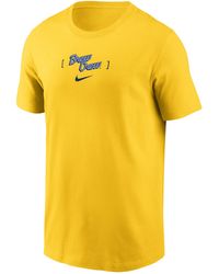 Nike - Milwaukee Brewers City Connect Mlb T-shirt - Lyst